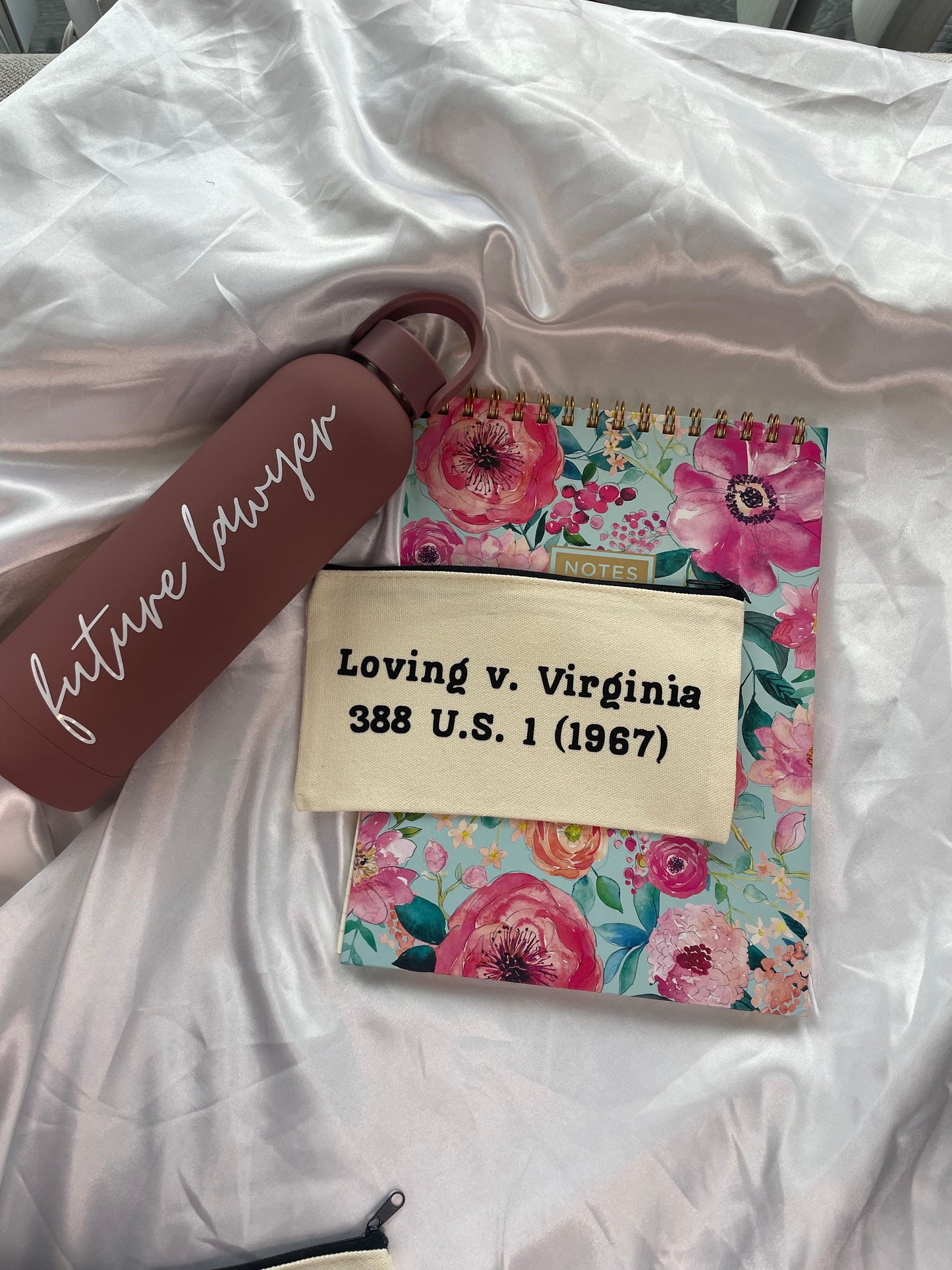 Loving v. Virginia Law School Canvas Zipper Pouch Canvas Pencil Pouch