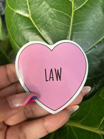 Law | Law School Sticker | Future Lawyer Sticker