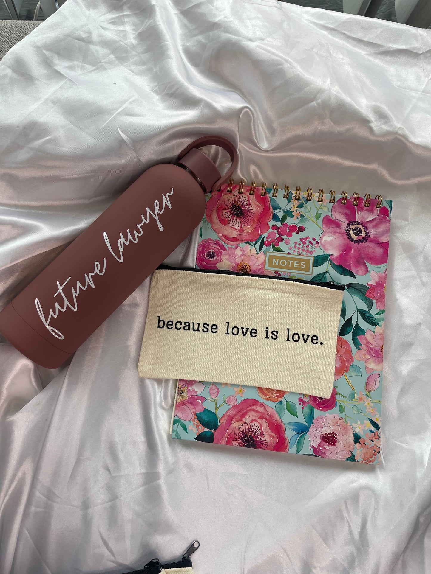 Loving v. Virginia Law School Canvas Zipper Pouch Canvas Pencil Pouch