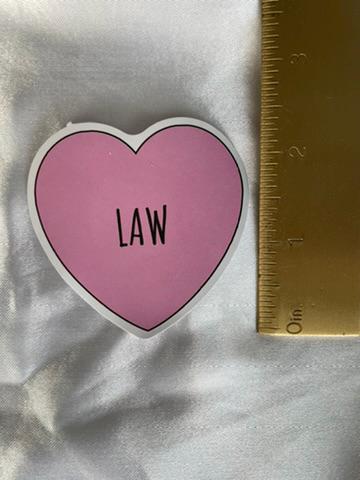 Law | Law School Sticker | Future Lawyer Sticker