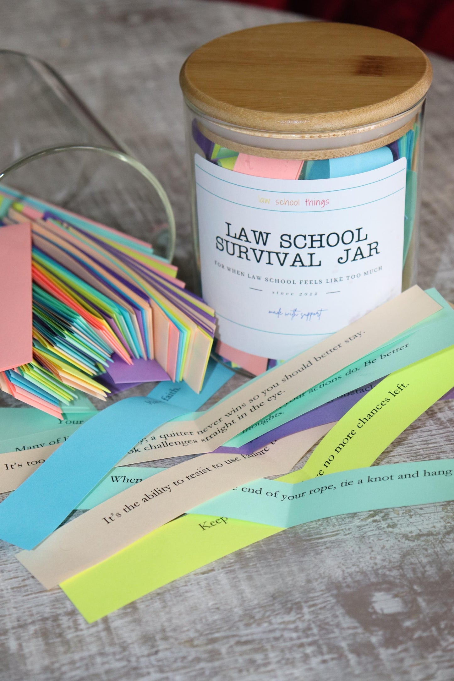 Law School Survival Jar